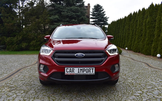 Ford Kuga cena 73500 przebieg: 125321, rok produkcji 2018 z Barcin małe 781